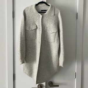 Lyla + Luxe Knit Shacket - Size Small